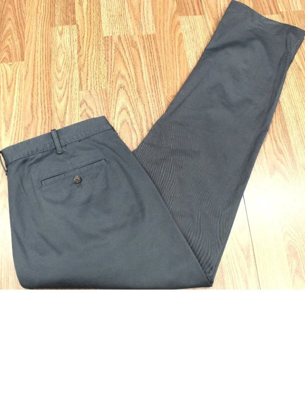 38x32 J.CREW STRAIGHT FIT PANT COTTON/SPANDEX GRAY-TAUPE Sz 38W x 32L